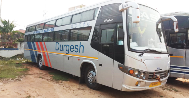 Night non-AC Sleeper sanitised Bus