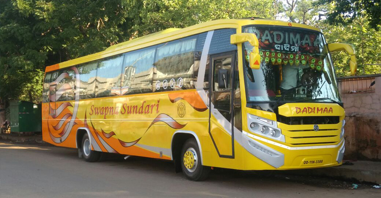 Night AC, non-AC Sleeper sanitised Bus 